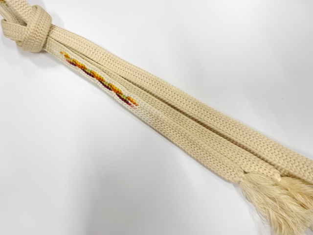 正絹　手組帯締め